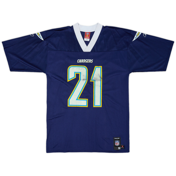 2007 San Diego Chargers Tomlinson #21 Reebok Replica Home Jersey - 6/10 - (M)