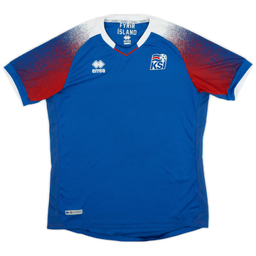 2018-19 Iceland Home Shirt - 9/10 - (XL)