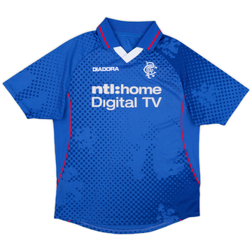 2002-03 Rangers Home Shirt - 5/10 - (S)