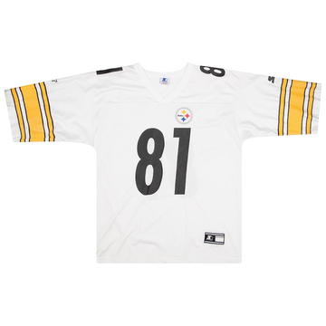 1997-98 Pittsburgh Steelers Johnson #81 Starter Jersey (Away) XL