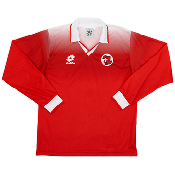 1996-98 Switzerland Home L/S Shirt - 7/10 - (XXL.Boys)