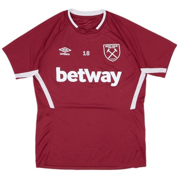 2019-20 West Ham Player Issue Umbro Training Shirt #18 - 8/10 - (M)