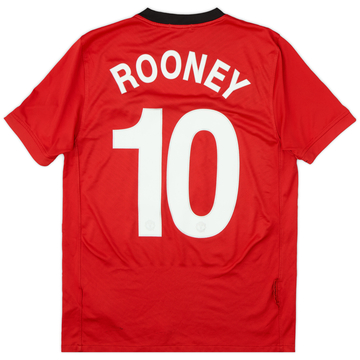 2009-10 Manchester United Home Shirt Rooney #10 - 5/10 - (S)