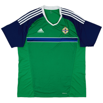 2016-17 Northern Ireland Home Shirt - 8/10 - (XL)