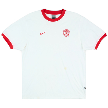 2003-04 Manchester United Nike Cotton Tee - 7/10 - (M)