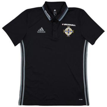 2016-17 Northern Ireland adidas Polo Shirt - 9/10 - (M)