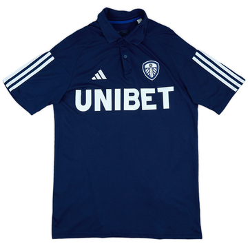 2023-24 Leeds adidas Polo Shirt - 7/10 - (M)