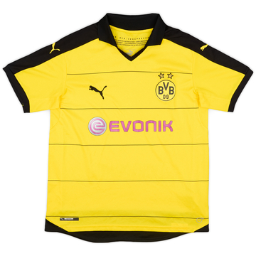 2015-16 Borussia Dortmund Home Shirt - 9/10 - (XL.Boys)