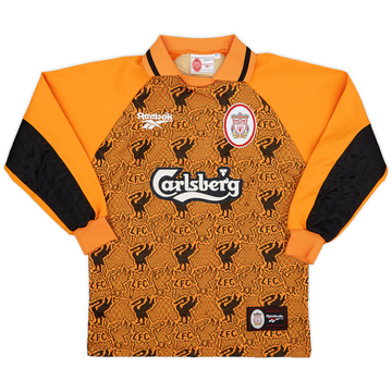 1996-97 Liverpool GK Shirt - 9/10 - (L.Boys)
