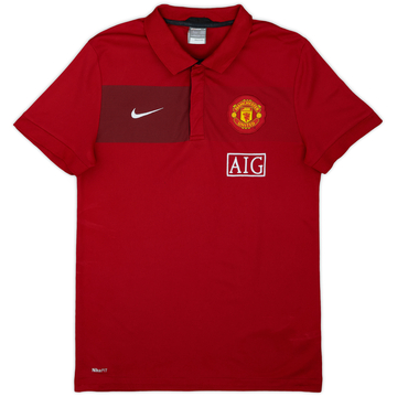 2009-10 Manchester United Nike Polo Shirt - 9/10 - (M)
