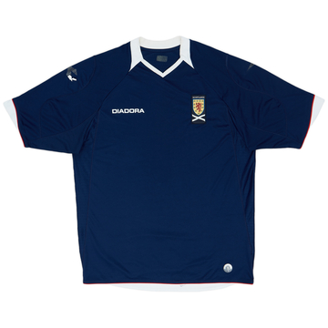 2008-09 Scotland Home Shirt - 8/10 - (L)
