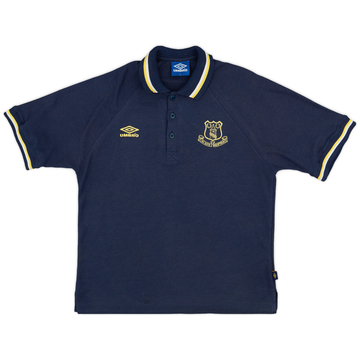 1998-99 Everton Umbro Polo Shirt - 9/10 - (L)