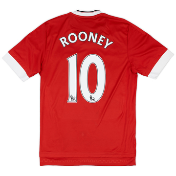 2015-16 Manchester United Home Shirt Rooney #10 - 6/10 - (S)