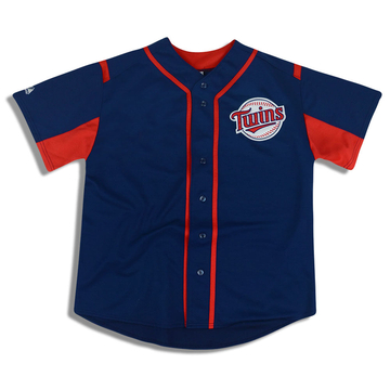 2004-09 Minnesota Twins Mauer #7 Majestic Jersey (Alternate) L