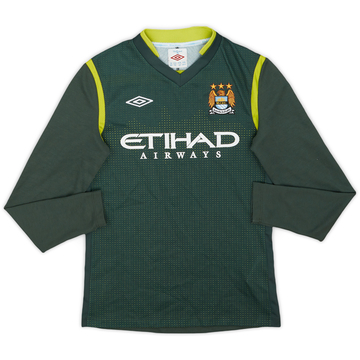 2011-12 Manchester City GK Shirt - 9/10 - (M.Boys)