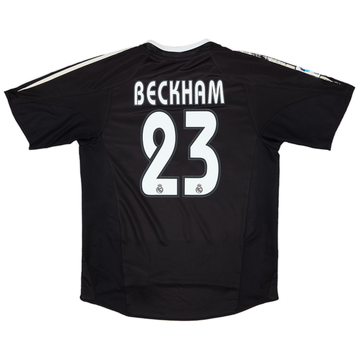 2004-05 Real Madrid Away Shirt Beckham #23 - 5/10 - (S)