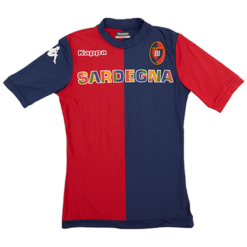 2012-13 Cagliari Home Shirt #16 - 6/10 - (XS)