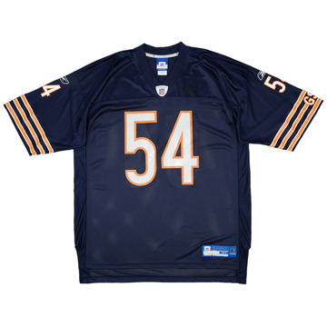 2005-06 Chicago Bears Urlacher #54 Reebok On Field Home Jersey (Excellent) XL