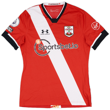 2020-21 Southampton Match Issue Home Shirt #2