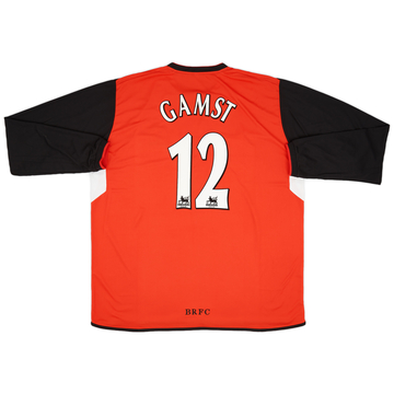 2004-05 Blackburn Away L/S Shirt Gamst #12 - 10/10 - (3XL)