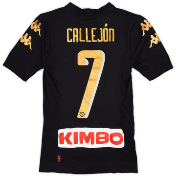 2016-17 Napoli Authentic Third Shirt Callejon #7 - 6/10 - (XS/S)