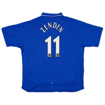 2001-03 Chelsea Home Shirt Zenden #11 - 8/10 - (XXL)