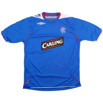 2006-07 Rangers Home Shirt - 8/10 - (M)