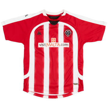 2008-09 Sheffield United Home Shirt (XXL.Boys)