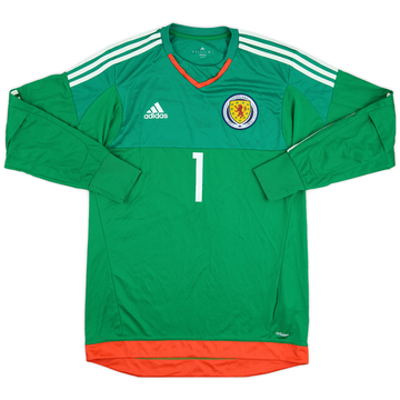 2016-17 Scotland GK Shirt #1 - 9/10 - (M)