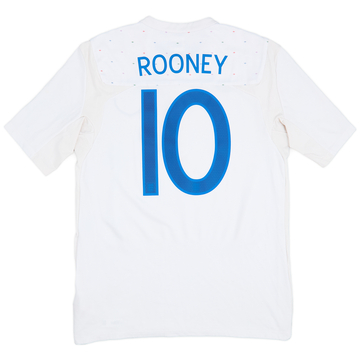 2010-11 England Home Shirt Rooney #10 - 7/10 - (M)