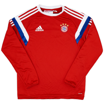2014-15 Bayern Munich adidas Sweat Top - 9/10 - (XL.Boys)