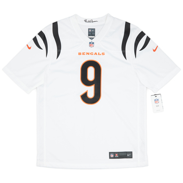 2021-23 Cincinnati Bengals Burrow #9 Nike Game Away Jersey (L)
