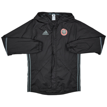 2017-18 Sheffield United adidas Hooded Track Jacket - 9/10 - (S)