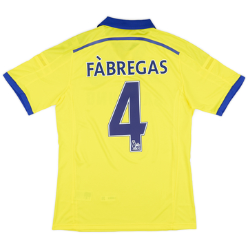 2014-15 Chelsea Player Issue Away Shirt Fabregas #4 (L)