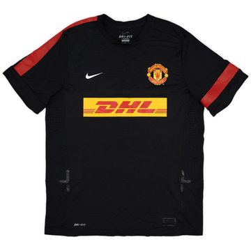 2012-13 Manchester United Player Issue Nike Training Shirt - 7/10 - (XL)