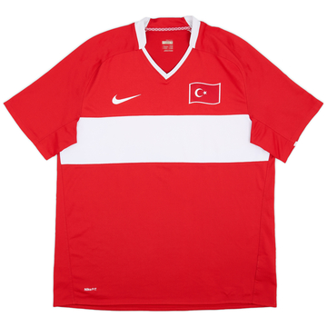 2008-10 Turkey Home Shirt - 9/10 - (L)