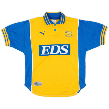 1999-01 Derby County Away Shirt - 8/10 - (L.Boys)