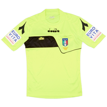 2018-19 Italy Diadora Referee Shirt - 9/10 - (S)
