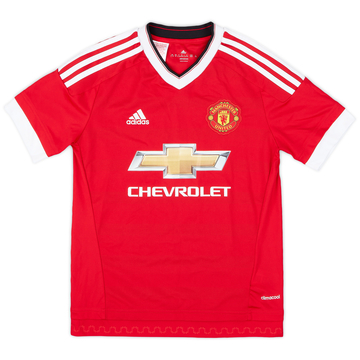 2015-16 Manchester United Home Shirt - 8/10 - (M.Boys)