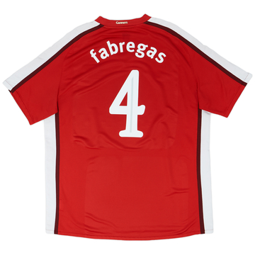 2008-10 Arsenal Home Shirt Fabregas #4 - 6/10 - (XXL)
