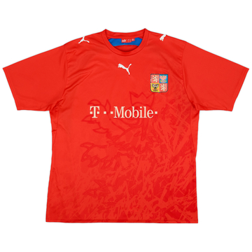 2006-08 Czech Republic Basic Home Shirt - 5/10 - (XL)