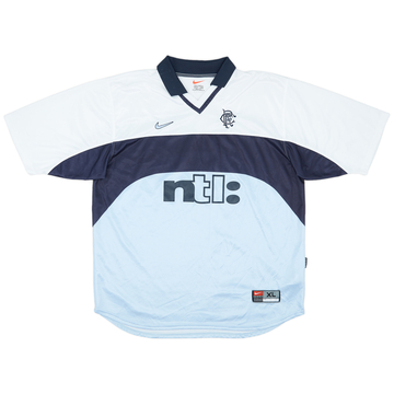 1999-00 Rangers Away Shirt - 8/10 - (XL)