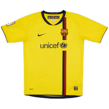 2008-10 Barcelona Away Shirt - 7/10 - (XL.Boys)