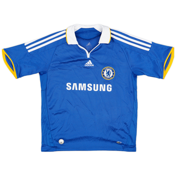 2008-09 Chelsea Home Shirt - 8/10 - (M.Boys)