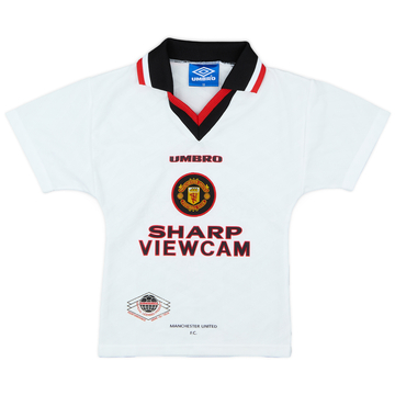 1996-97 Manchester United Away Shirt - 9/10 - (S.Boys)
