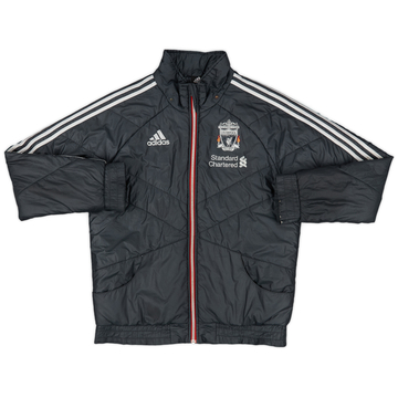 2011-12 Liverpool adidas Bench Coat - 6/10 - (S)