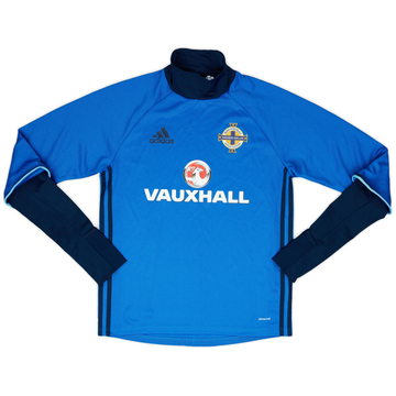 2015-16 Northern Ireland adidas Training Top - 9/10 - (S)