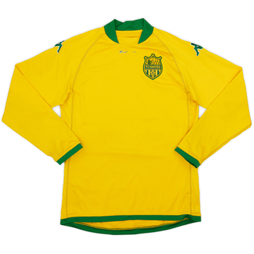 2008-09 Nantes Home L/S Shirt - 5/10 - (M)