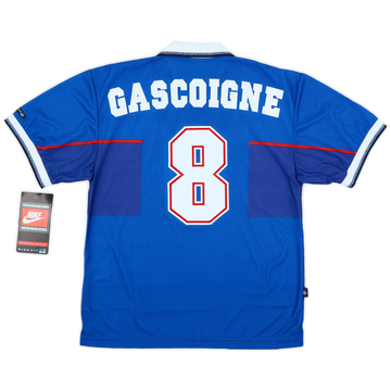 1997-99 Rangers Home Shirt Gascoigne #8 (M)