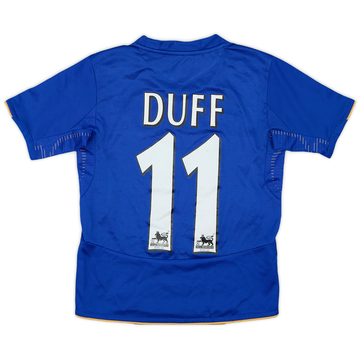 2005-06 Chelsea Centenary Home Shirt Duff #11 - 7/10 - (S.Boys)